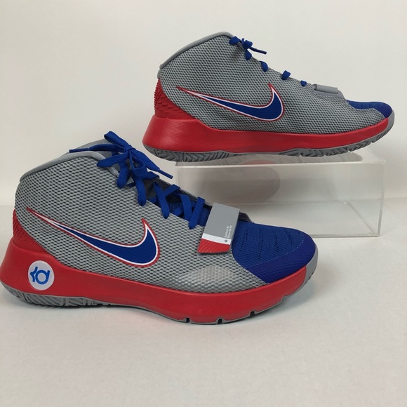 red and blue kd shoes